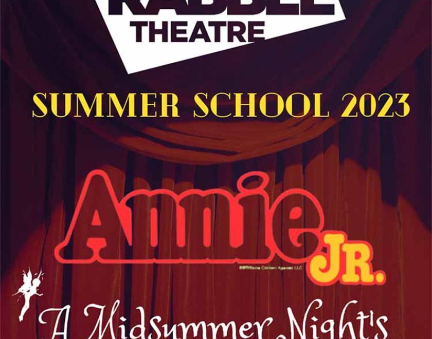 RABBLE Summer Schools 2023 - Annie Jr & A Midsummer Night’s Dream