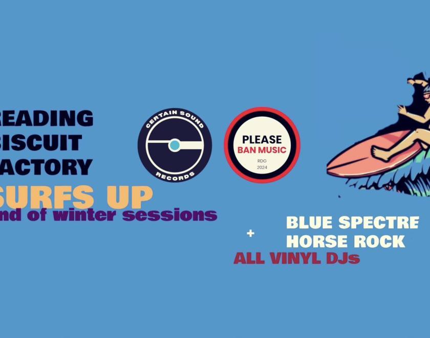 Event poster with promoter logos and a 