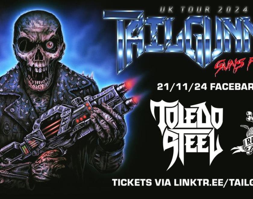 TAILGUNNER: Guns For Hire tour