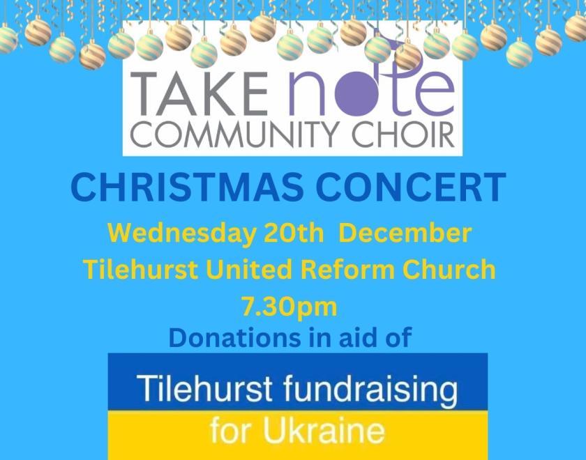 Take Note Christmas Concert