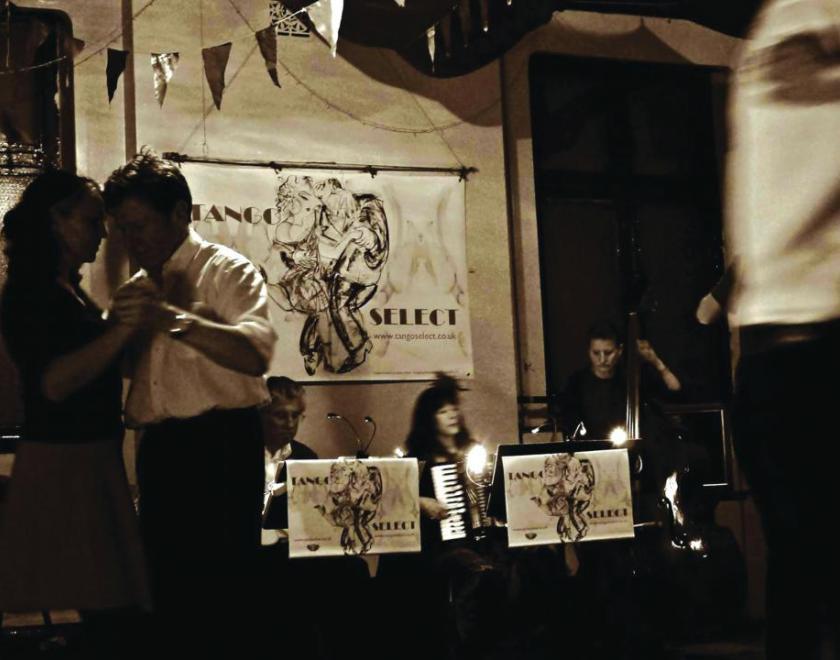 people dancing to Tango Select