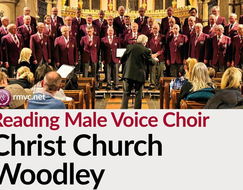 image of Reading Male Voice Choir - 50ish men in burgundy blazers