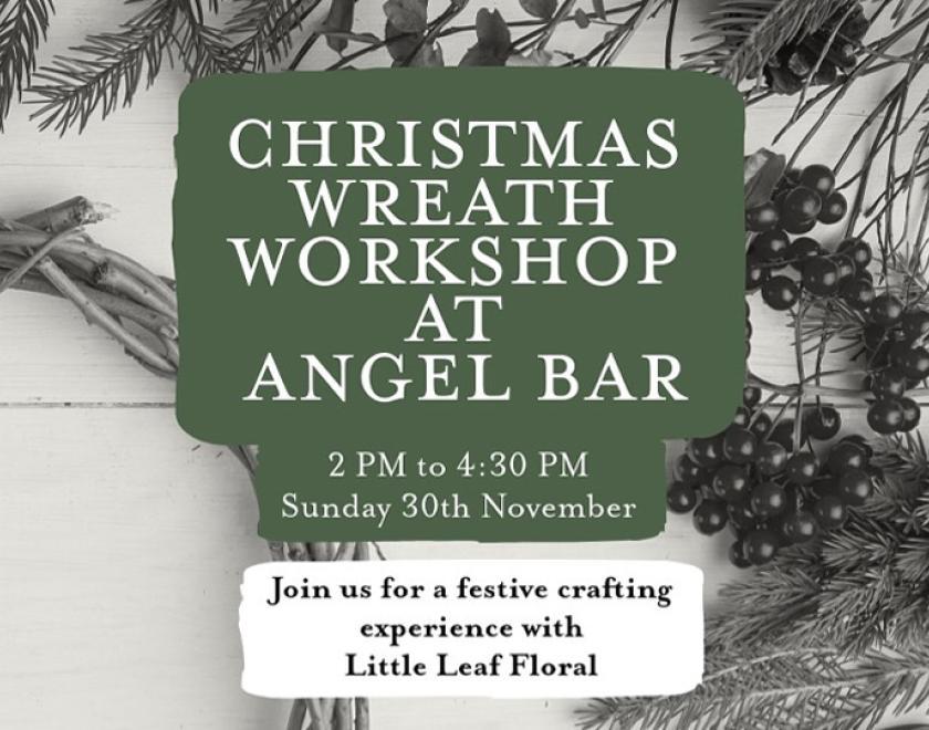 Christmas Wreath Workshop with Little Leaf Floral